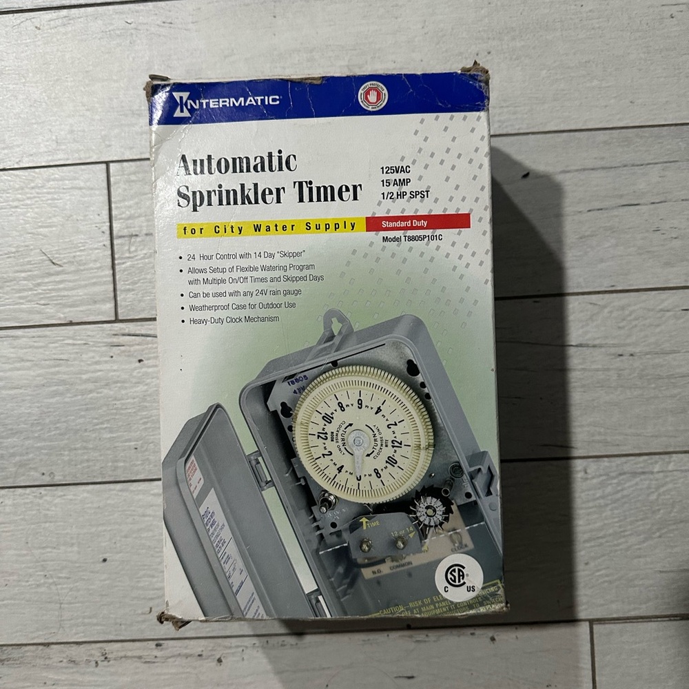 Automatic Sprinkler Timer - Gray